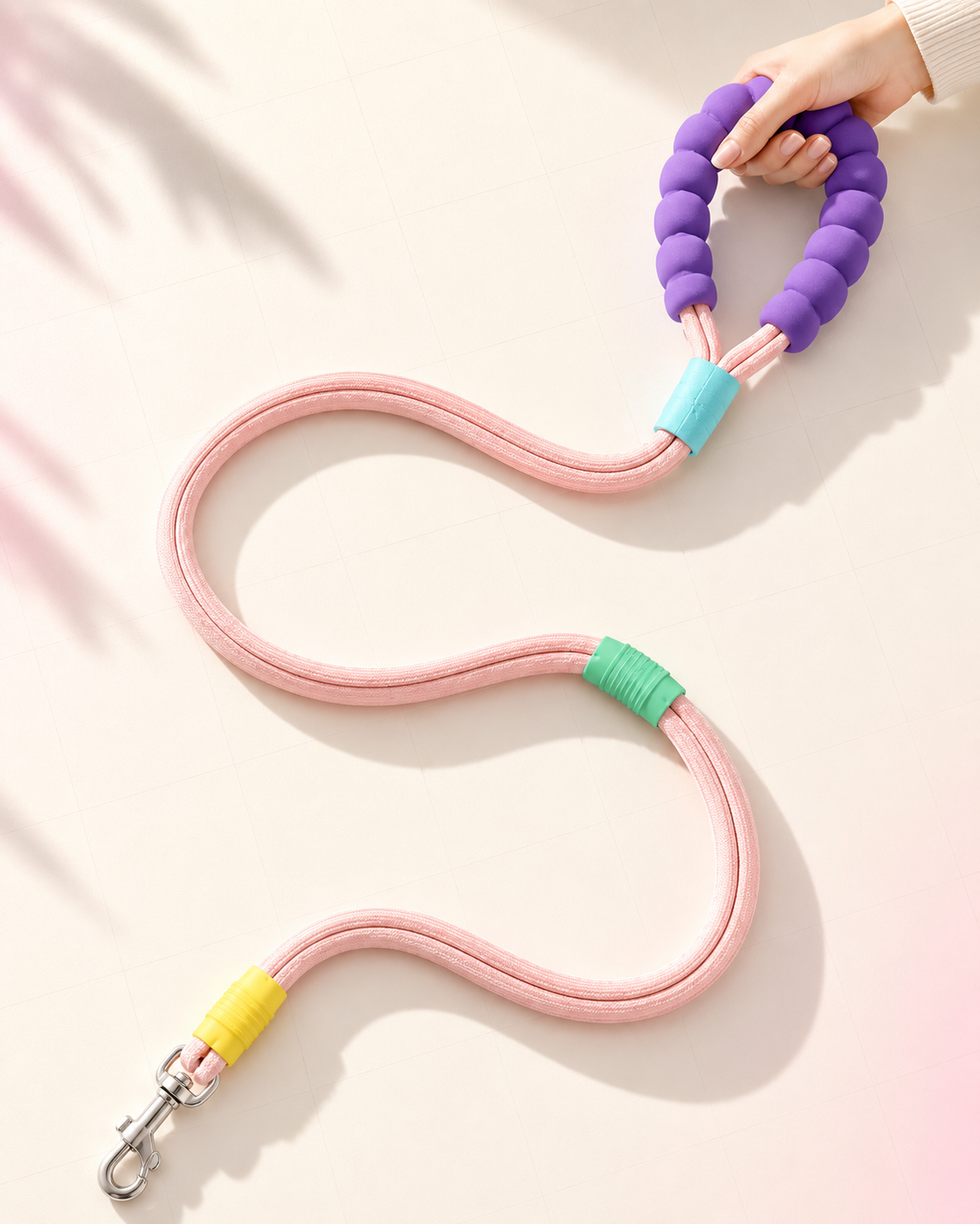 PAWALA Cloud Loop Leash - PINK