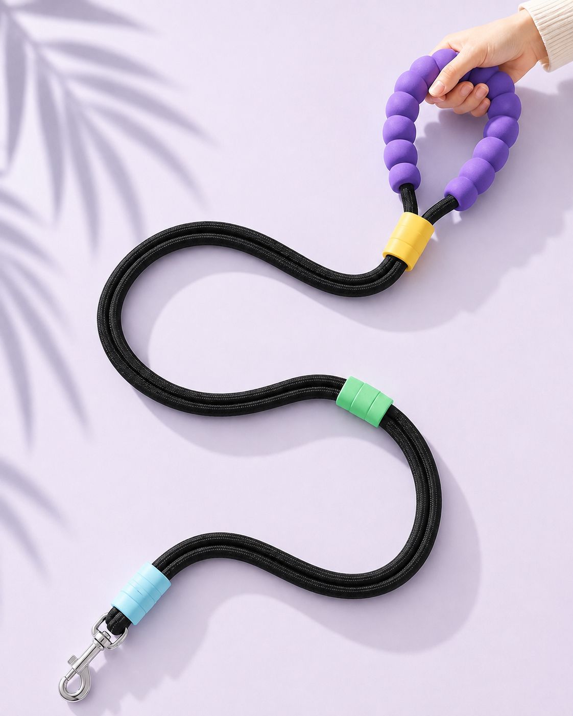 PAWALA Cloud Loop Leash - BLACK