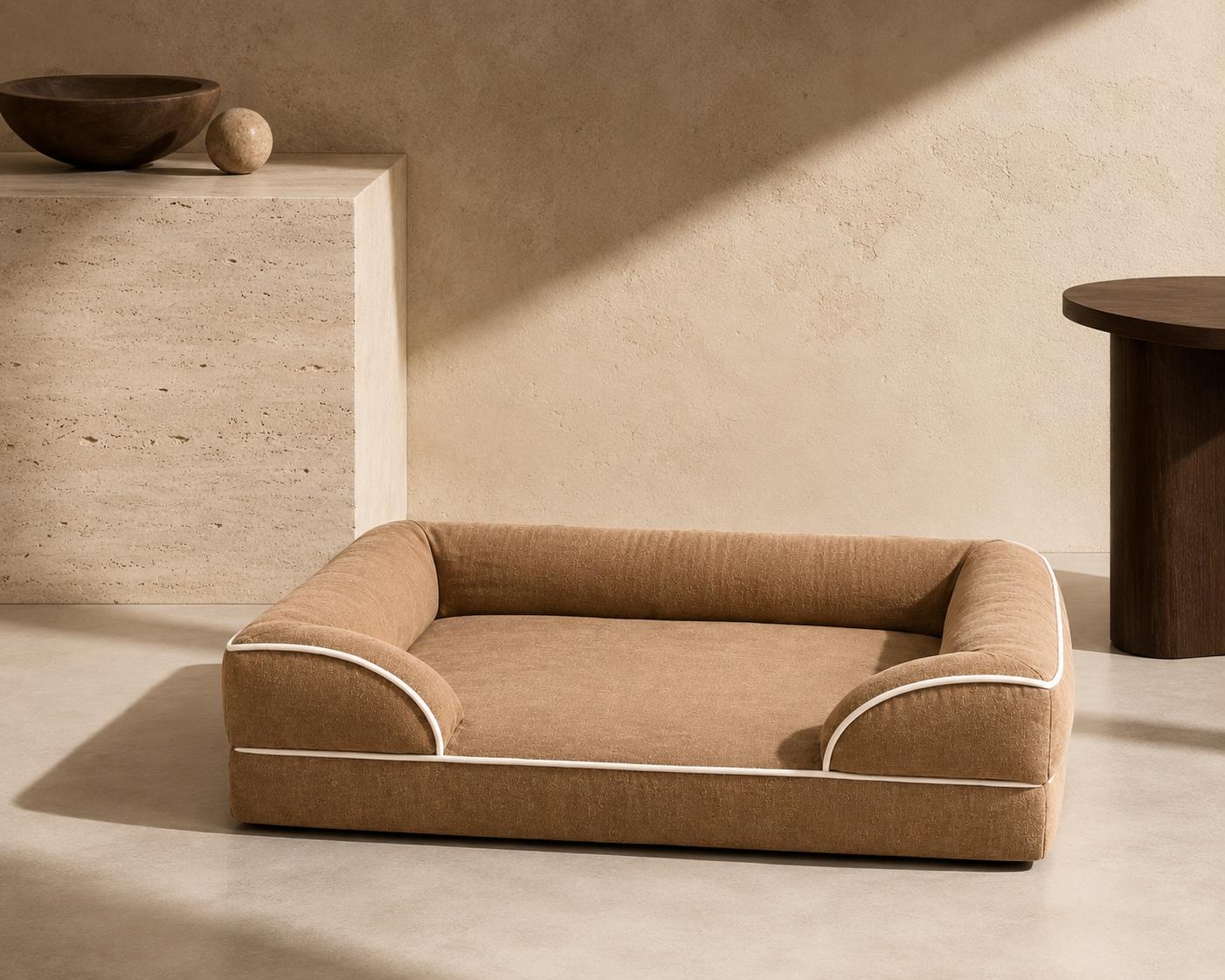 The Masion Pet Sofa - camel